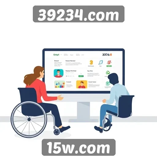 Acessibilidade e usabilidade do site 39234.com